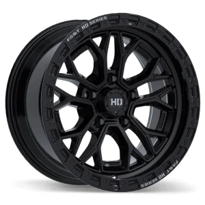 Fast HD – Muramasa – Black – 17″x9″ 0mm – All weather Wheels – F276-1790-73BH+00C715